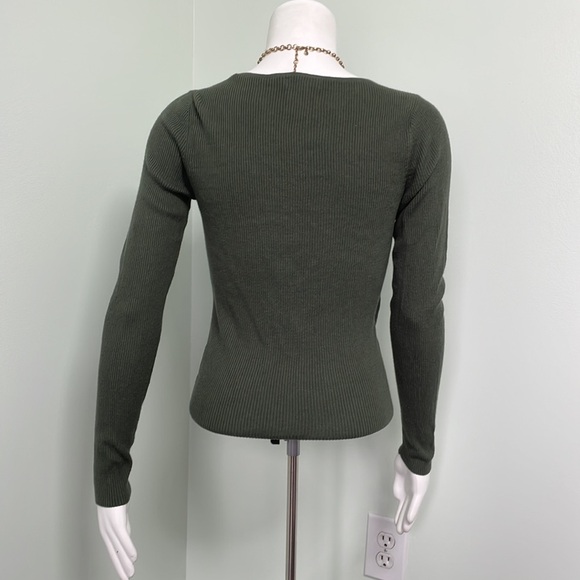 Leith rib wrap sweater - Picture 8 of 10